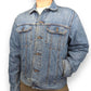Tommy Hilfiger Vintage USA 85 Blue Trucker Denim Jacket Men Size Large
