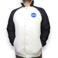 Vans White NASA Space Voyager Button Padded Jacket Men Size Medium