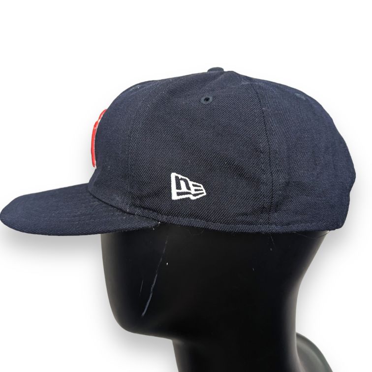 New Era New York Yankees Navy Red Logo Snapback Hat Men One Size