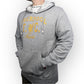 Liverpool FC This Is Anfield Vintage Grey Pullover Hoodie Men Size Large