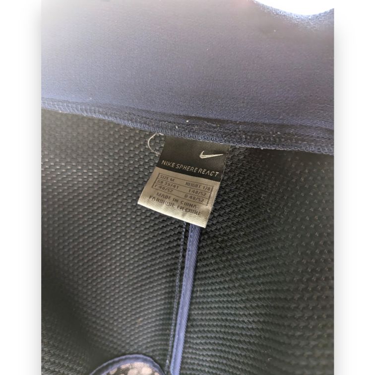 Nike Sphere React Vintage Navy Full-Zip Track Jacket Men Size Medium