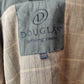 Douglas Vintage Dark Grey Pea Coat Jacket Men Size XL