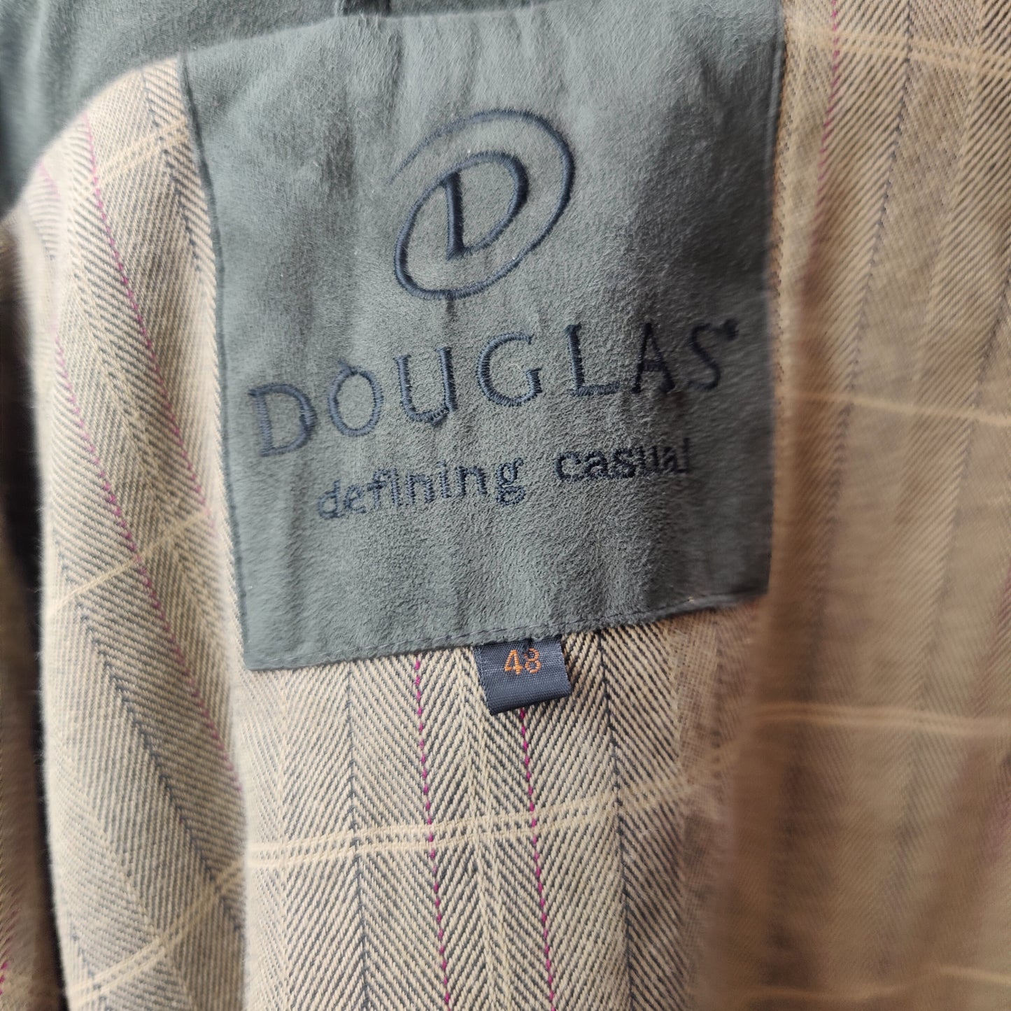 Douglas Vintage Dark Grey Pea Coat Jacket Men Size XL