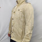 Fossil Vintage Beige Long Sleeve Denim Shirt Men Size Large