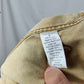 Fossil Vintage Beige Long Sleeve Denim Shirt Men Size Large