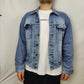 Levi's Vintage Blue Denim Trucker Jacket Men Size Medium