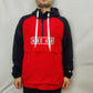Nike Air Red Black Half Zip Anorak Windbreaker Jacket Men Size Large