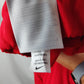Nike Air Red Black Half Zip Anorak Windbreaker Jacket Men Size Large