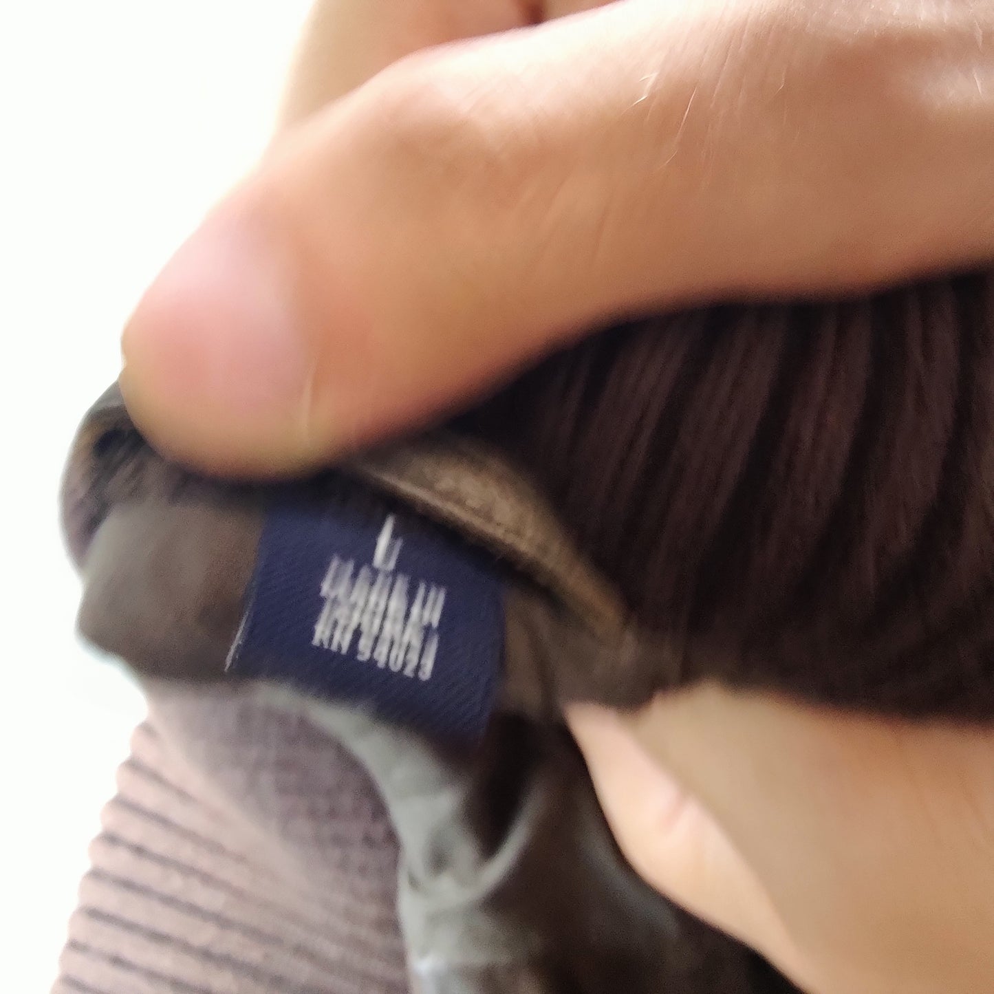 Gap Vintage Brown Leather Jacket Coat Men Size Large