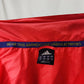 Adidas Red Lightweight Windbreaker Jacket Men Size Large