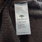 Fynch Hatton Brown Wool High Neck 1/4 Zip Jumper Sweater Men Medium