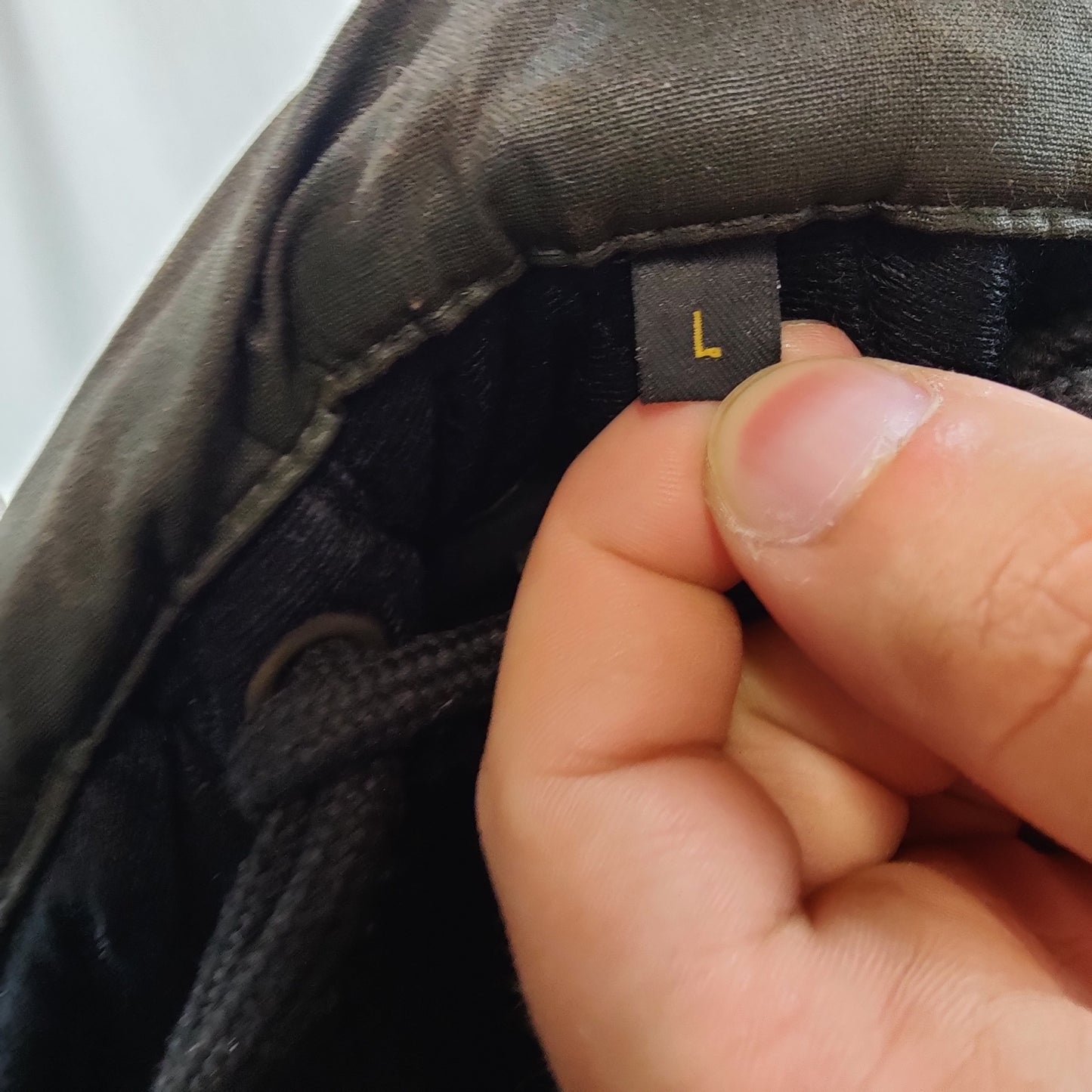 Scotch and Soda Vintage Green Leather Motorcycle Biker Jacket Men Large