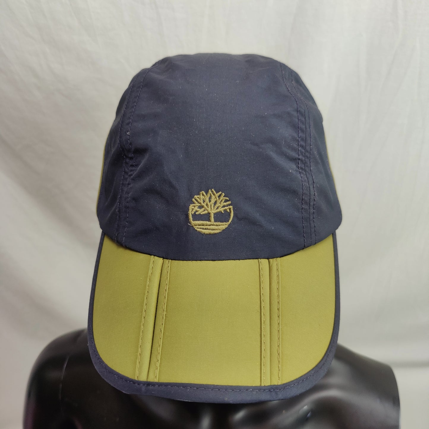 Timberland Earthkeepers Navy Blue Green Baseball Cap Hat Men One Size