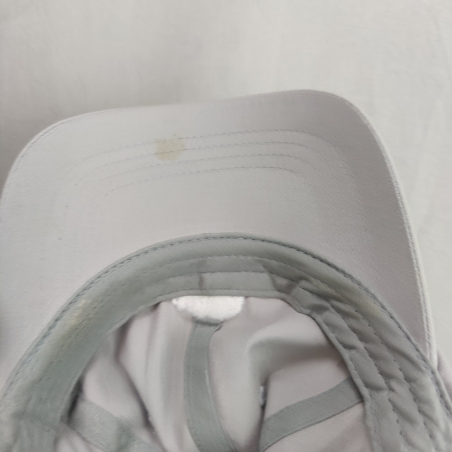 The North Face Grey Embroidered Bear Baseball Cap Hat Men One Size