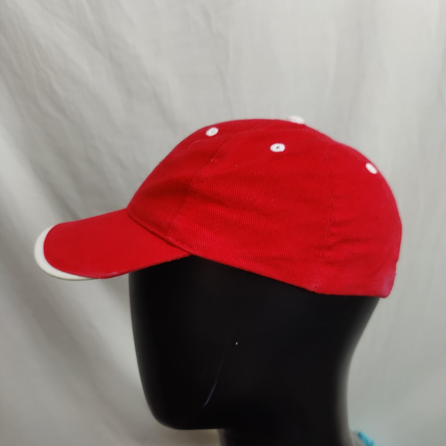 Ferrari Vintage Embroidered Red Baseball Cap Hat Men One Size