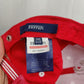 Ferrari Vintage Embroidered Red Baseball Cap Hat Men One Size