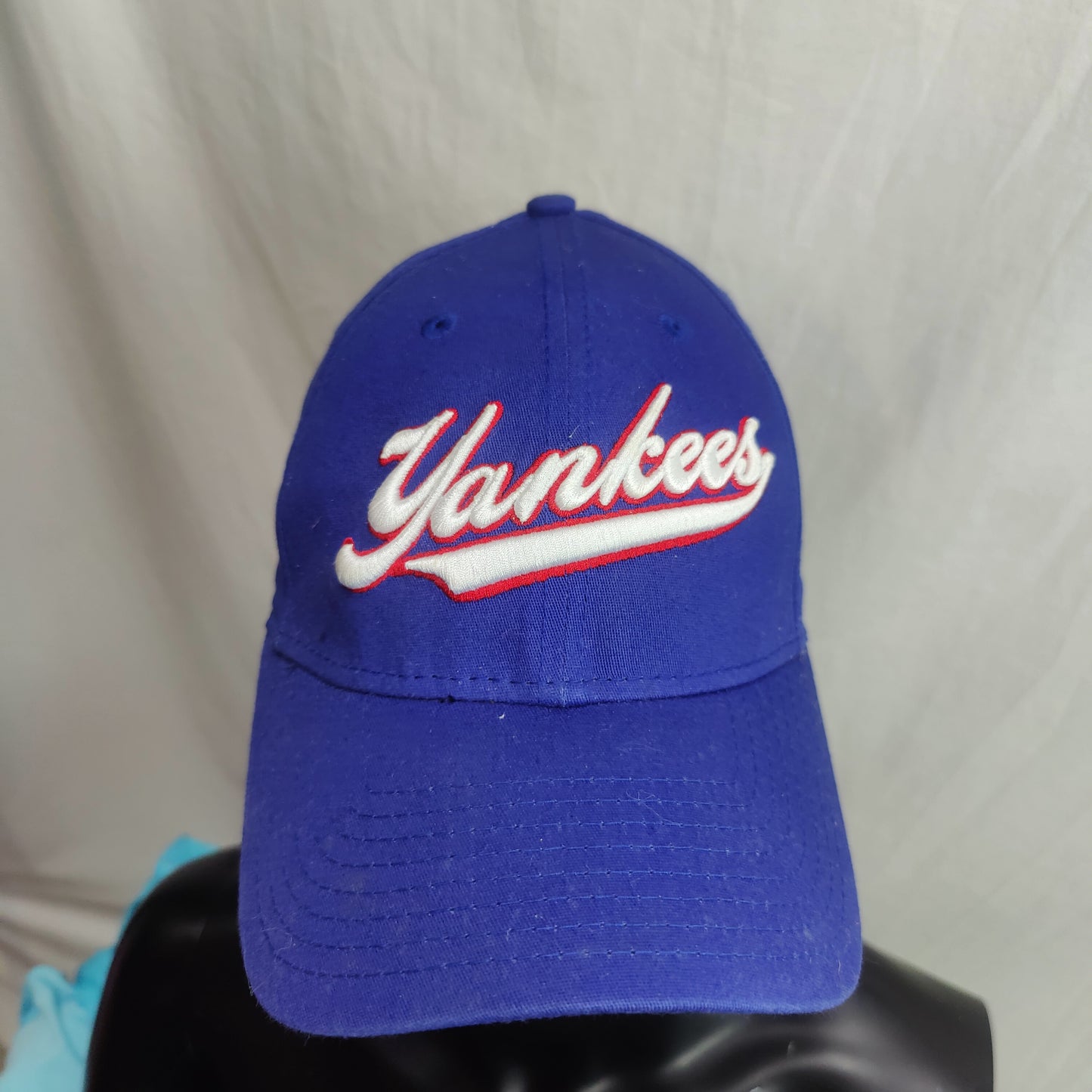 MLB New Era New York Yankees Blue Embroidered Basketball Cap Hat Men One Size