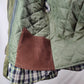 MC Orvis Vintage Wachs-Wetterjacke Green Waxed Hunting Fishing Jacket Men Medium