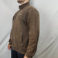 Columbia Sportswear Vintage Brown Full Zip Sweatshirt Men Size XXL