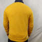 Tommy Hilfiger Vintage Yellow Long Sleeve Polo Shirt Men Size Large