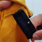 Tommy Hilfiger Vintage Yellow Long Sleeve Polo Shirt Men Size Large
