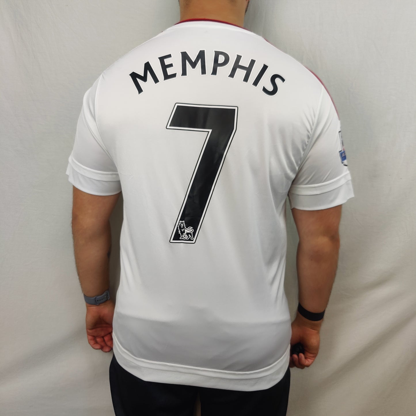 Adidas Manchester United 2015/16 Memphis Depay 7 Away Jersey Shirt Men XL