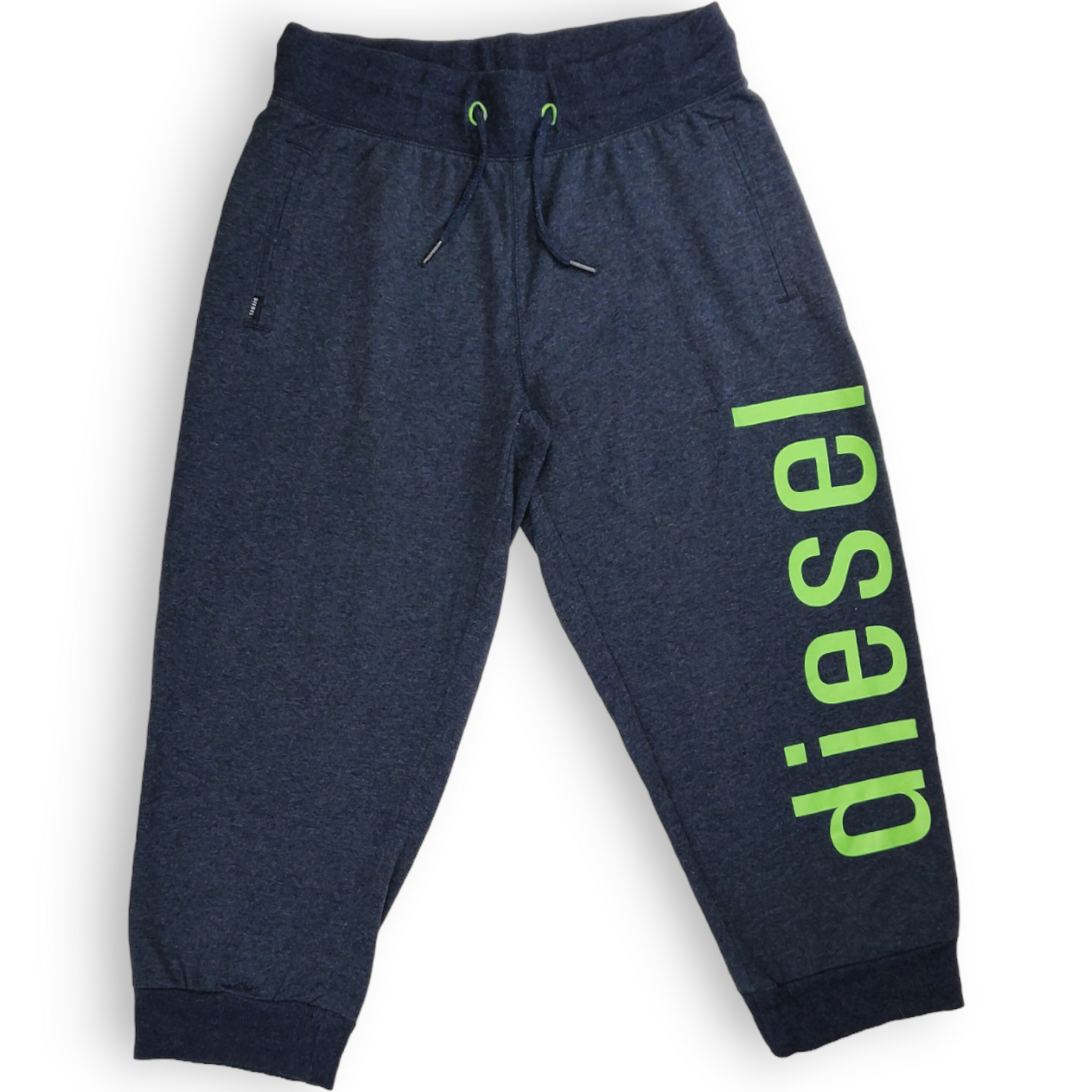 Diesel Vintage Blue Capri Joggers Women Size Medium W28/L22