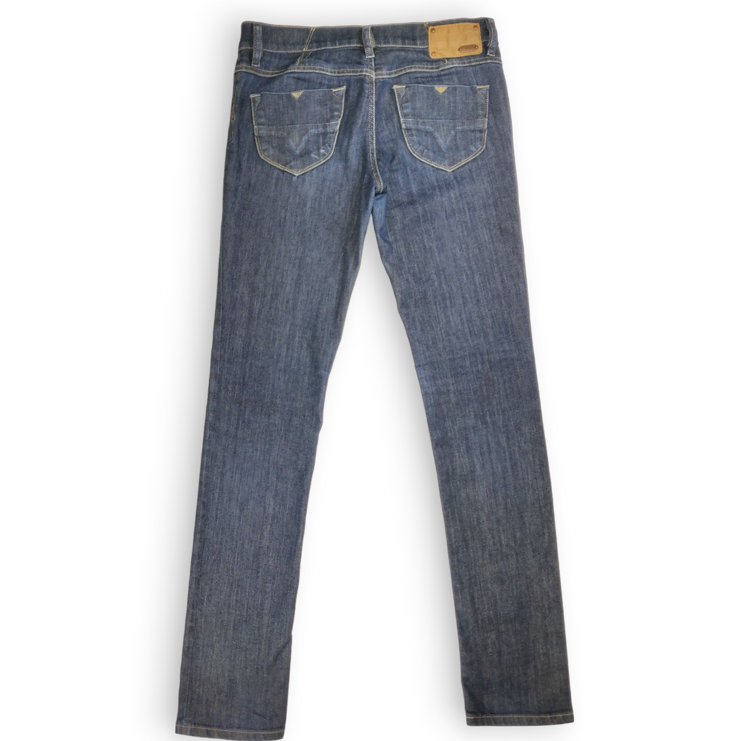 Diesel LIVY Vintage Blue Skinny Stretch Biker Jeans Women Size W29/L32