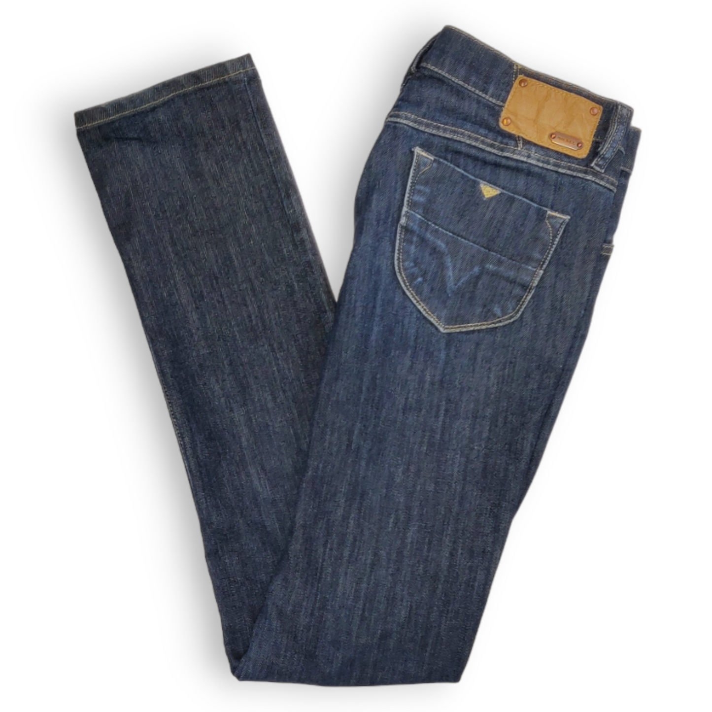 Diesel LIVY Vintage Blue Skinny Stretch Biker Jeans Women Size W29/L32