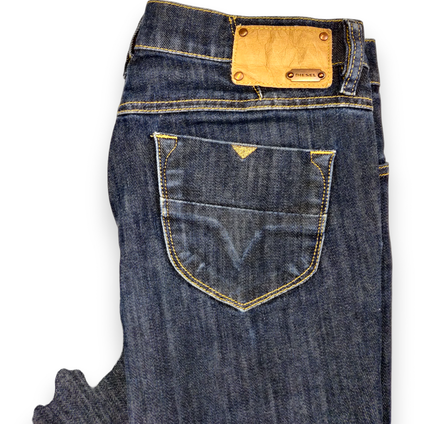 Diesel LIVY Vintage Blue Skinny Stretch Biker Jeans Women Size W29/L32