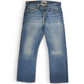 Levi's 506 Blue Standard Fit Straight Leg Zip Fly Jeans Men Size W36/L30