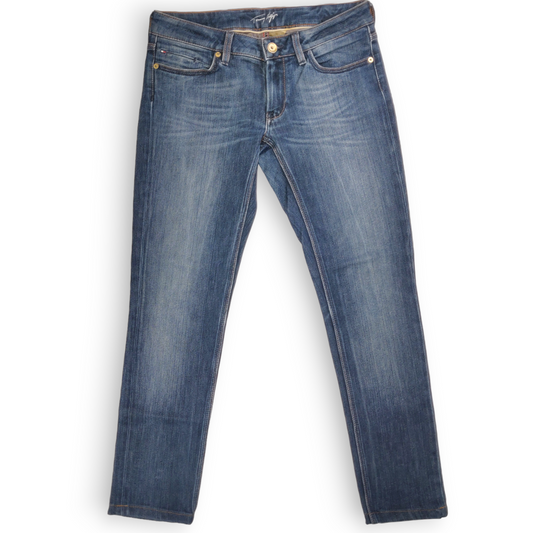 Tommy Hilfiger Vintage Blue Low Rise Skinny Jeans Men Size W29/L29