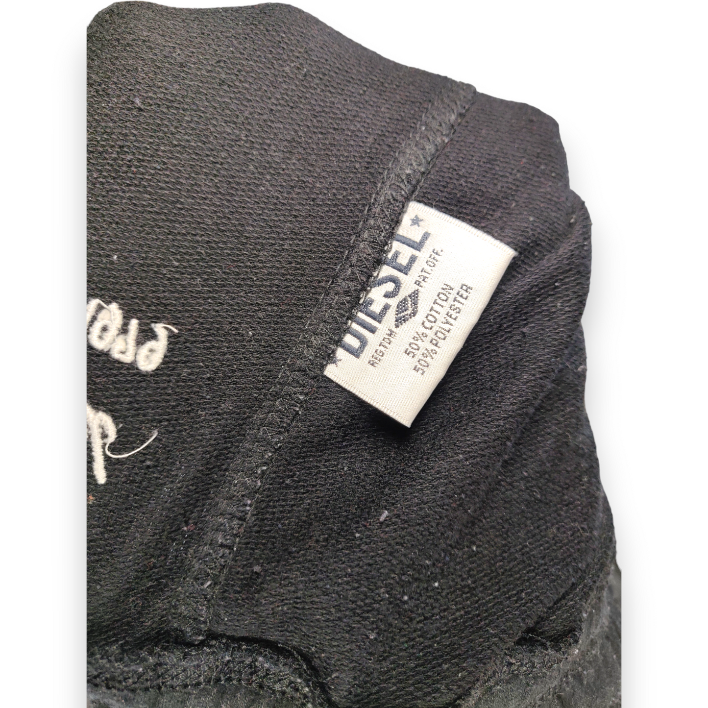 Diesel Vintage Black Sweatpants Joggers Women Size Medium