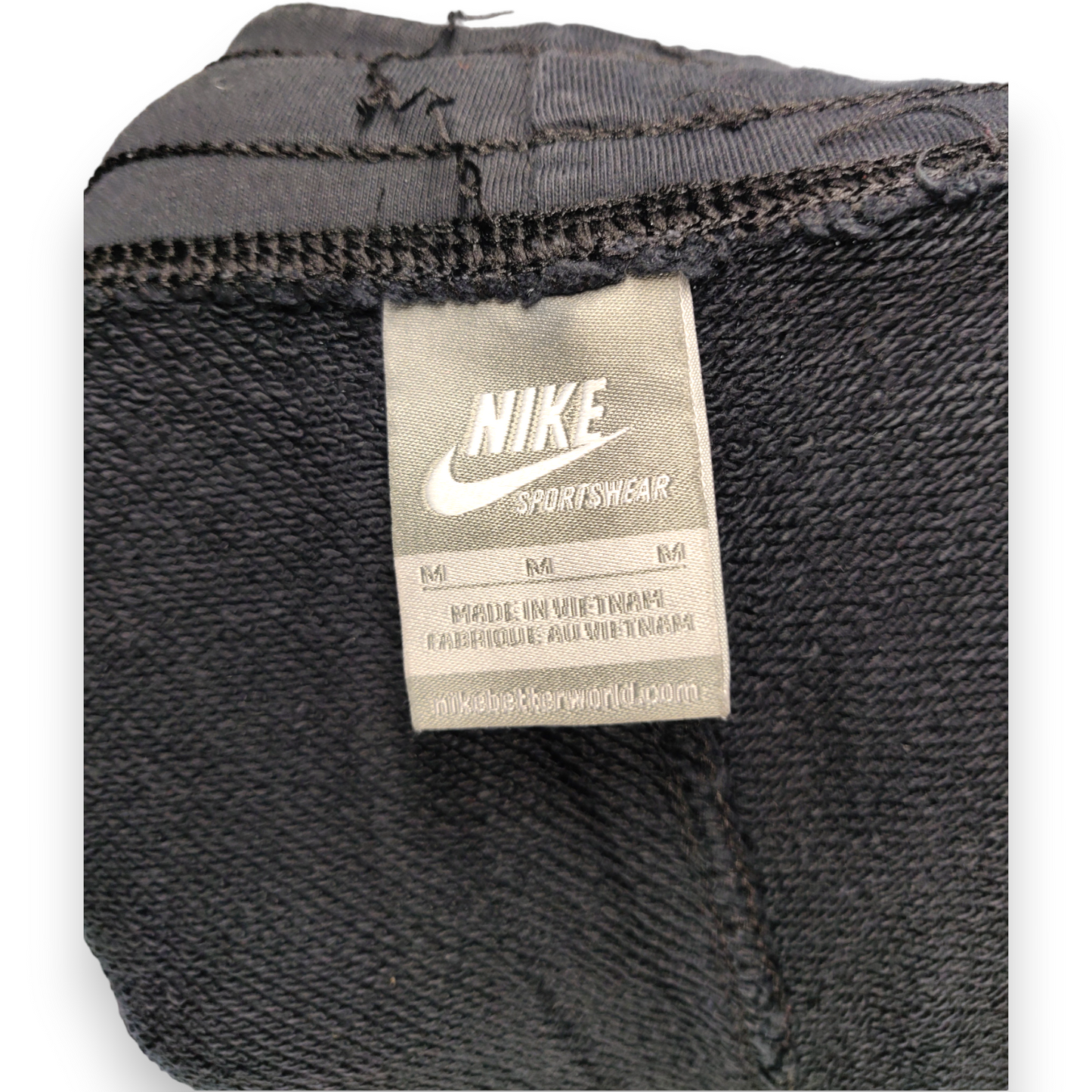 Nike Vintage Black Sweatpants Joggers Women Size Medium
