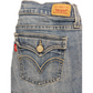 Levi's 524 Vintage USA Blue Too Superlow Low Rise Bootcut Jeans Women Size W30/L32