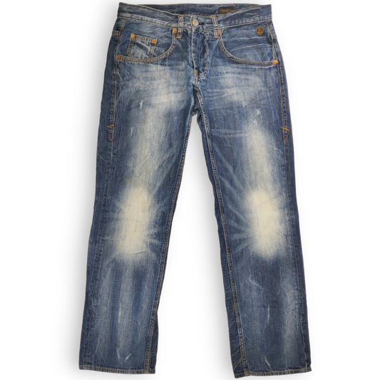 Herrlicher Blue Straight Jeans Men Size W32/L32