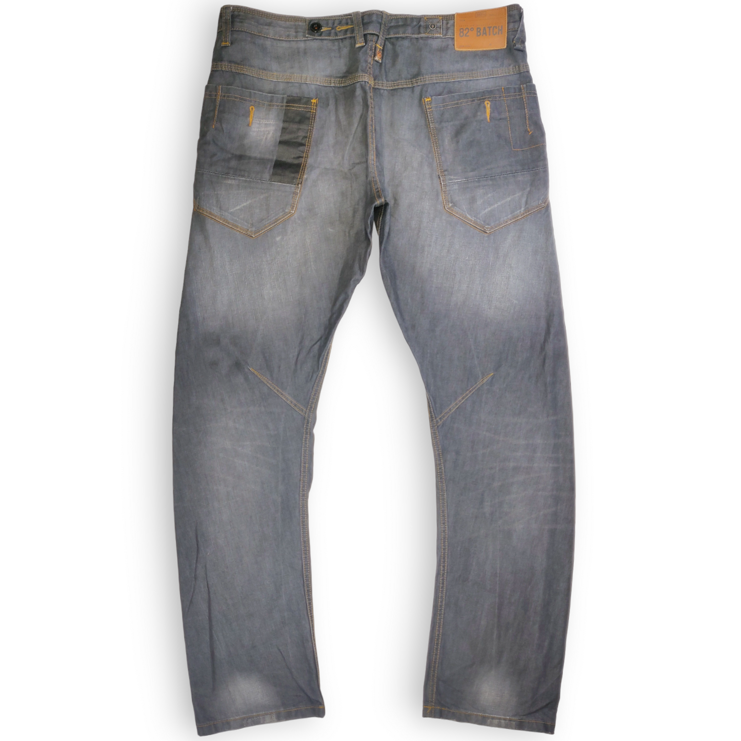 Next Twist 82° Batch Vintage Grey Tapered Jeans Men Size W36/L29