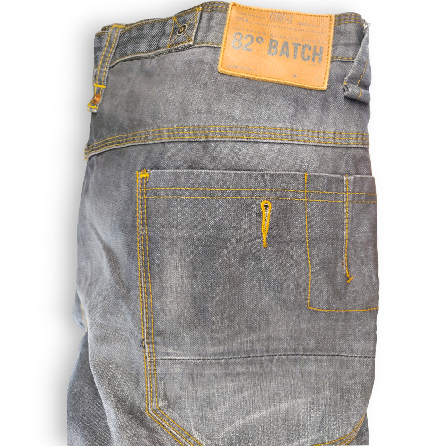 Next Twist 82° Batch Vintage Grey Tapered Jeans Men Size W36/L29