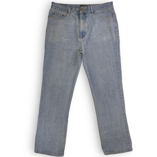 DNM V:63 Dunnes Vintage Blue Straight Fit Jeans Men Size W38/L34