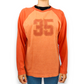 GAP 35 Orange Long Sleeve T-Shirt Women Size XL / UK 12