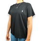 Ralph Lauren Sport Black Cotton Short Sleeve T-Shirt Women Size Large