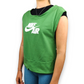 Nike Air Vintage Green Sleeveless Sweatshirt Women Size Small