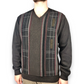 Baileys Vintage Brown V-Neck Pullover Jumper Men Size Large