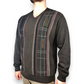Baileys Vintage Brown V-Neck Pullover Jumper Men Size Large