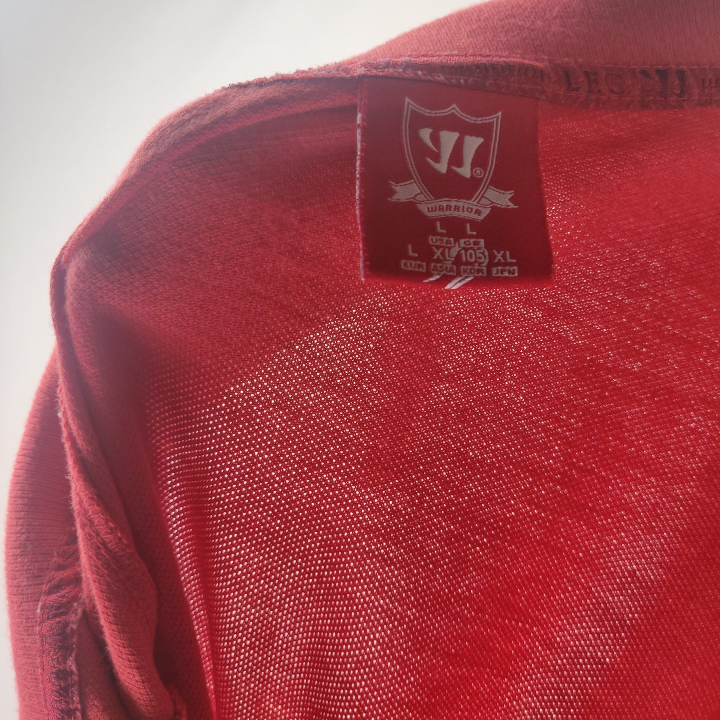 LFC Liverpool 2014/15 2015 Warrior Red Football Polo Shirt Men Size Large