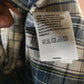 Lee Vintage Blue/White Long Sleeve Checked Shirt Men Size XL