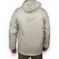 Nike Vintage White Full-Zip Hooded Windbreaker Jacket Men Size Small