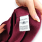 Diesel Vintage Burgundy Embroidered Pullover Hoodie Women Size Medium