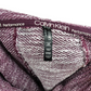 Calvin Klein Performance Purple Shawl Neck Pullover Sweatshirt Women Size Large