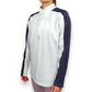 Nike Vintage Light Blue Long Sleeve Half-Zip Running Training Top T-Shirt Women Large